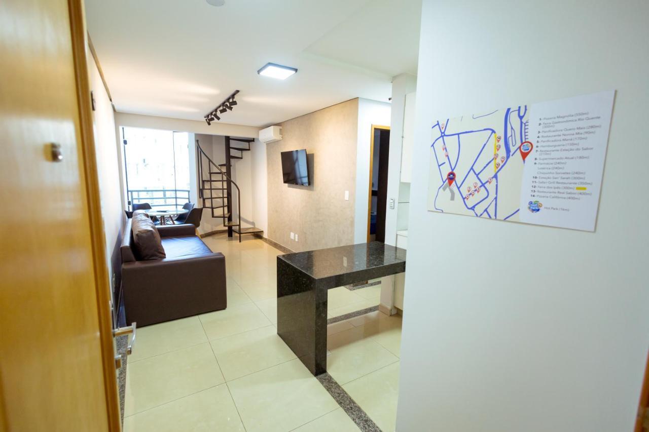 Thermas Paradise - Rio Quente- Duplex 3 Quartos Com Hidromassagem Εξωτερικό φωτογραφία