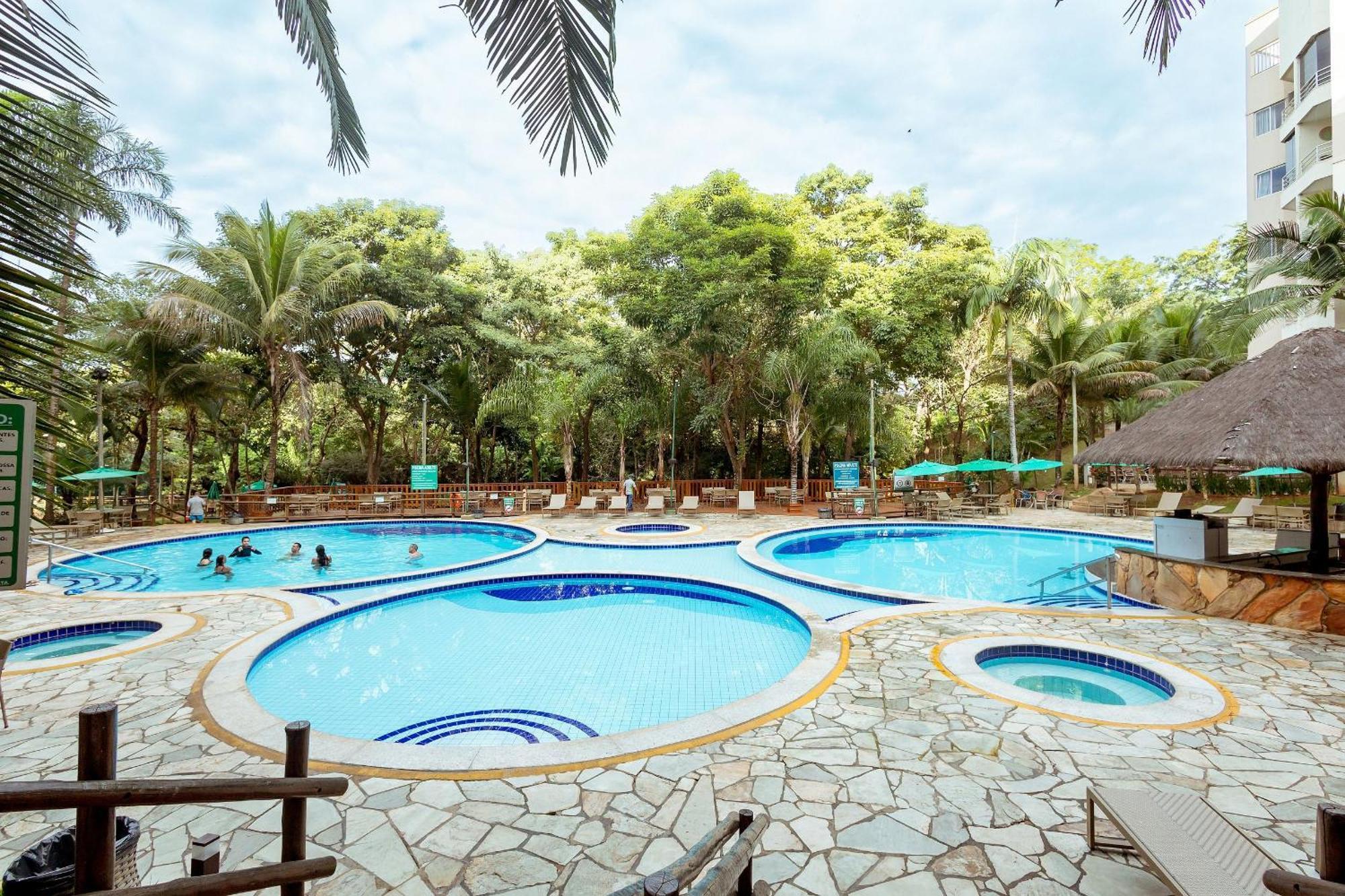 Thermas Paradise - Rio Quente- Duplex 3 Quartos Com Hidromassagem Εξωτερικό φωτογραφία